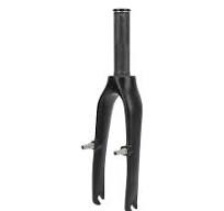 Forcella anteriore in fibra di carbonio per bici con tubo sterzo dritto da 1,1 pollici, forcella per mountain bike interamente in carbonio con tubo ...