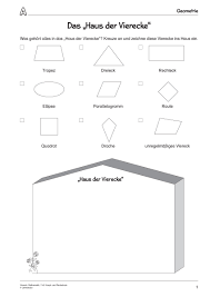 Ein quadrat erfüllt die eigenschaft eines parallelogramms (1 paar paralleler seiten) und hat noch eine zusätzliche eigenschaft (ein zweites paar paralleler seiten). 59 Hq Pictures Haus Der Vierecke Mathe Vierecke Und Vielecke Lernpfad Thestudentconsolidationloans