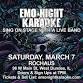 Emo Night Karaoke @ RocHaus (west Dundee) event in West Dundee, IL