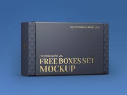 Download Free Wrap Around Label Box Packaging Mockup Psd Set Good Mockups