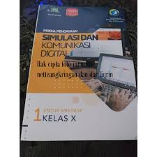 Simulasi digital jilid 1 : Lks Simulasi Dan Komunikasi Digital Kelas 10 X Smk Mak Smtr 1 K13 Revisi 2018 Hayati Top New Shopee Indonesia
