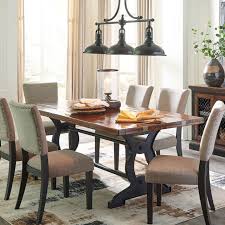 Zurani Wood Metal Large Dining Room Bench By Signature Design By Ashley Dining Table In Kitchen Dining Table Kitchen Dining Furniture