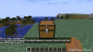 The chest is now locked and can only be opened using the item you wanted to open the container with. How To Use The Blockdata Command In Minecraft