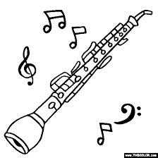 100% free musical instruments coloring pages. English Horn Coloring Page Coloring Pages English Horn Oboe