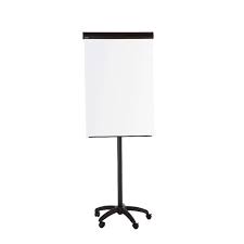 Bi Office Frameless Mobile Magnetic Flipchart Easel 900x600mm Ea6700115 Bq50670