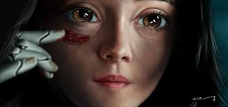 Alita Alita Battle Angel Anime Girls Movies Anime Portrait Face Brown Eyes Black Hair Closeup Rosa S Wallpaper Resolution 2800x1313 Id 195407 Wallha Com From visionary filmmakers james cameron and robert rodriguez. alita alita battle angel anime girls