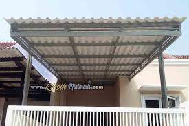 26 contoh gambar kanopi minimalis atap kain membran dan sunbrella terbaru, sebagai alternative kelebihan kanopi minimalis atap alderon adalah kuat diinjak, dapat meredam panas dan tidak. Kanopi Minimalis Atap Alderon Dingin Dan Kedap Suara Klasik Minimalis