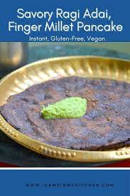 Savory Ragi Adai How To Make Savory Ragi Adai I Camp In My Kitchen Recipe In 2021 Recipes Savory Food