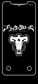 We hope you enjoy our growing collection of hd images to use as a background or home screen for your smartphone or computer. Black Bull Logo Black Clover 1240x2688 Wallpaper Teahub Io