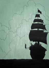 The Plank Step Into Pirate Retirement Art Peter Pan Drawings