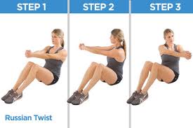 The russian twist is a simple and effective way to tone your core, shoulders, and hips. Sassy Fit Girl Russian Twists