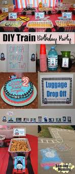 Thomas The Train Birthday Party Food Ideas Thomas The Train Birthday Party Chugga Chugga Two Two Thomas The Train Birthday Party Train Theme Birthday Party Trains Birthday Party