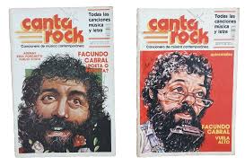 Facundo Cabral Lot of 2 Canta Rock Magazines Vintage 80s Argentina Issues  Rare