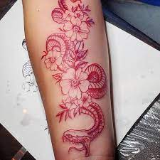 Red Ink Tattoo To Stand Out 20 Photos And Tips Inspired Beauty Red Ink Tattoos Red Tattoos Tattoos