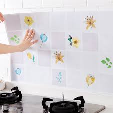 5 pcs kitchen anti oil proof decorative