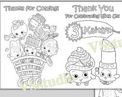 Thank you for you hospitality to our delegates during their stay in your lovely country. Pdf File Shopkins Birthday Party Thank You Coloring Pages Activity Book Paper Paper Party Supplies Seasonalliving Com