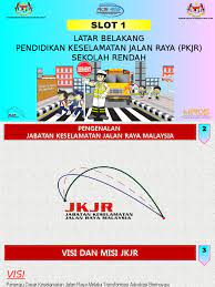 Pakai dan ikat topi keledar. 01 3 Slaid Slot 1 Latar Belakang Pkjr Garis Panduan Pelaksanaan Deguru