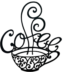 Enjoy this bold statement in your kitchen or. Colibyou Coffee Scroll Metal Cup Wall Art Kitchen Restaurant Vintage Coffee Shop Decor Kitchen Wall Decor Metal Wall Art Kitchen Decorations Wall Coffee Decor Coffee Signs For Coffee Bar Buy Online In