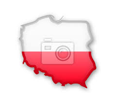 Vlajka polska je vyrobena sítotiskem nebo přímým digitálním tiskem na 100% polyesterovou vlajkovinu disperzními barvami. Polsko Vlajka A Obrys Zeme Fototapeta Fototapety Nezavislost Leskly Den Myloview Cz