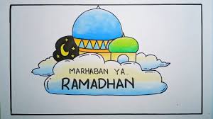 Poster ini dibuat untuk menyambut. Cara Menggambar Poster Ramadhan Youtube