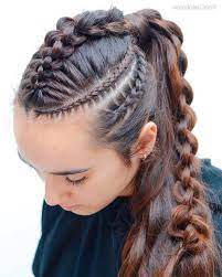 Viking 3d Braid Tutorial Fur Langes Haar Braid Fur Haar Langes Tutorial Viking Viking Hair Womens Hairstyles Hair Styles