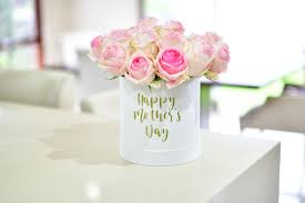 Mothers day flowers gift set. Mothers Day Personalised Flower Box Sydney Delivered