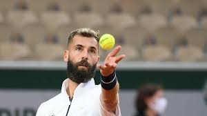 #benoit paire #australian open #i knew it was gonne a messy 5 sets match #but benoit wasn't even a: Alize Lim Benoit Paire