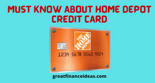 So if you don't pay the balance in full by the end of the promotional period, you. Top 5 Things To Know About The Home Depot Credit Card Finance Ideas For Saving Banking Investing And Business