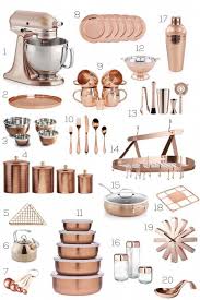 Black And Gold Kitchen Utensils Albie Knows Copper Kitchen Accessories Shopping Guide Copper Really Metallic Tones Have Copper Kitchen Accessories Copper Kitchen Kitchen Accessories Decor
