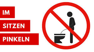 Witzige schilder zum herunterladen und audrucken. Bitte Im Sitzen Pinkeln Schild Zum Ausdrucken Und Wc Aufkleber