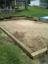 Leveling Yard For Intex Pool Sloped Backyard Above Ground Pool Decks Pool Landscaping