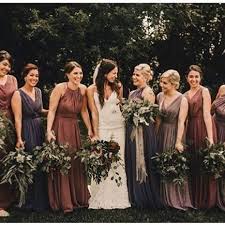 Beautiful Mismatched Bridesmaid Dresses For A Significant Day Fall Bridesmaid Dresses Fall Bridesmaids Wedding