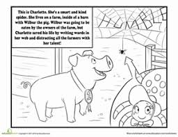 About the charlotte's web freebies, printables, and activites. Charlotte S Web Worksheet Education Com
