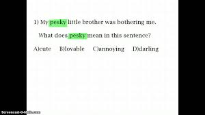 Free, printable context clues worksheets to develop strong comprehension, language and writing skills. Context Clues Synonyms For 2nd To 4th Grade Youtube