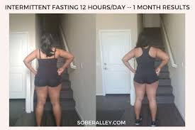 12 Hours Intermittent Fasting 1 Month Before After Photos Intermittent Fasting Before After Photo Intermittent Fasting Results