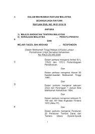 1 tahun 1994 untuk dijadikan. Abcde Dalam Mahkamah Rayuan Malaysia Bidangkuasa Rayuan