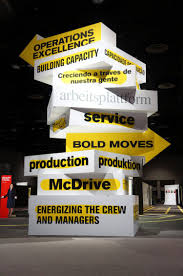 Mauk Design Mcdonald S Wayfinding Signage Design Exhibition Booth Design Signage Design