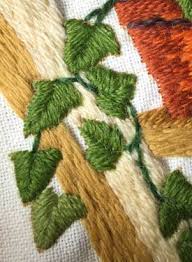 Embroidery sampler learn embroidery embroidery applique hand embroidery patterns flowers drawing frames doodle lettering outline drawings fabric painting handmade art. How To Embroider A Leaf Different Stitches For Different Effects