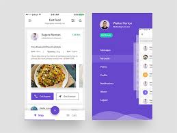 Mobile Menu Design User Interface Examples Check 33 App Menus
