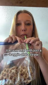 How to Use A Garbage Bag to Vacuum Seal