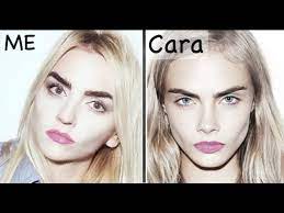 Cara make up paling mudah. Cara Delevingne Makeup Transformation Youtube