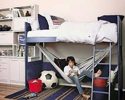 Other pet beds are either set on the floor, or made of natural but very hard and abrasive materials. Love The Hammock Under A Loft Bed Idea Great Reading Space Would Love To Do In The Boy S Rooms Kids Loft Beds Boy Room Boys Bedrooms