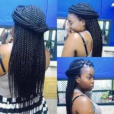 If you're wearing box braids, you can easily twist them together into a single braid and create a chignon at the nape of your neck. 50 Thrilling Twist Braid Styles To Try This Season