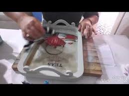 Pirinc Dekupaj Uygulama Ahsap Uzeri Diy Youtube Tepsi Ahsap Isleme Ahsap Isleri