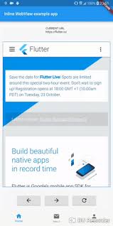 Webviews are mobile components where in a html content from an external source (or an internal source) webviews also provide us control over the web page lifecycle by means of event delegates. Github Doomoolmori Flutter Inappbrowser A Flutter Plugin That Allows You To Add An Inline Webview Or Open An In App Browser Window