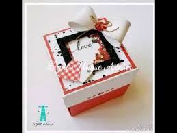 Handmade Explosion Box Surprise Box Gift For Boyfriendcardmaking Scrapbooking Love Scrap Scra Card Design Handmade Valentines Diy Simple Cards Handmade