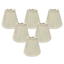 Instantly transform a boring bare bulb into an elegant light fixture. Clip On 3 X 5 X 4 5 Royal Designs Pleated Empire Chandelier Lamp Shade Lamps Lighting Ceiling Fans Lamp Shades