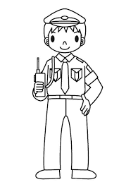 2) click on the coloring page image in the bottom half of the screen to make that frame active. Online Coloring Pages Police Coloring Page Policeman With A Walkie Talkie Police