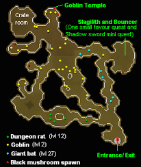 Btw, this isn't suppose to be goblin slayer, just a random female adventurer in the wrong cave. Goblin Cave Osrs Wiki