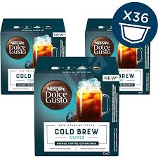 Голландский кофе nescafe cold brew. Nescafe Dolce Gusto Cold Brew 3 Packs Coffee Capsules Alzashop Com